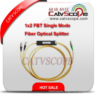 High Quality 1X2 Fbt Single Mode Fiber Optical Splitter